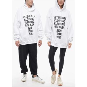 Vetements Printed Brushed Cotton UNISEX Hoodie size L - Unisex