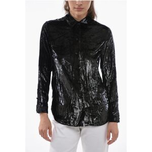 Gucci Shine Velvet DUKE DRAGON Shirt size 40 - Female