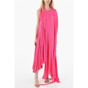 Balenciaga Short Sleeved Asymmetric Maxi Dress size 40 - Female