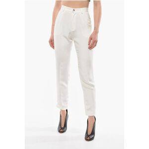 The Mannei Silk CAEN Tailored Pants with Double-pleat size 38 - Female