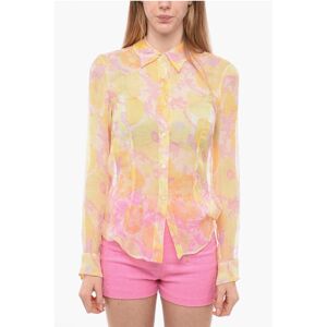 Dries Van Noten Silk Chiffon DESSIN Blouse size 40 - Female