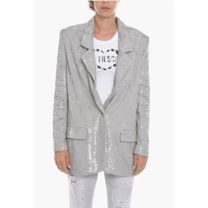 The Mannei Single-breasted ELJAS Sequined Blazer size 38 - Female