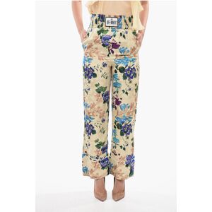 Off-White Stretchy high-Waist PAJAM Printed Pants size 36 - Female