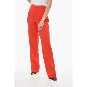 Salvatore Ferragamo Stright Fit Wool Pants with Side Zip size 44 - Female