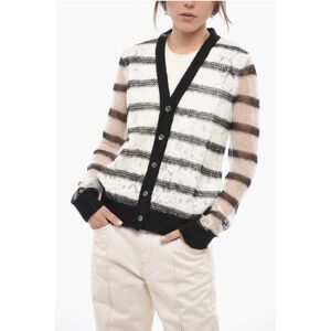 N.21 Two-Tone Crochet Cardigan size 42 - Female