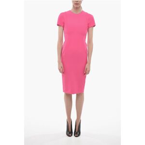 Victoria Beckham Virgin Wool Blend Sheath Dress with Full Zip size 40 - Female