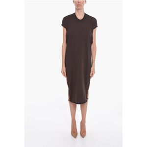 Bottega Veneta Viscose Draped Midi Dress size L - Female