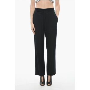 Haider Ackermann Wide Leg Pants with Side Contrasting Bands size 40 - Female