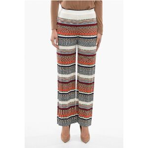 Missoni Wool-blend Pleated Trousers with Wide Leg size 42 - Female