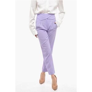 Blazè Wool High-waisted Pants with Crossed Closure size 44 - Female