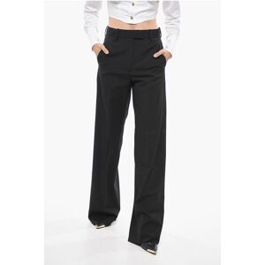 Valentino Wool High-waisted Pants size 40 - Female