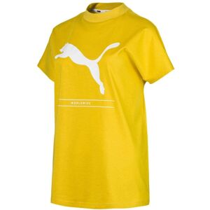 Puma NU-Tility Short Sleeve Women&apos;s T-Shirt  Colour: MUSTARD, Size: Small