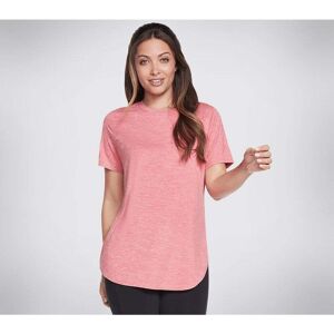 Skechers Womens GO WALK GO DRI SWIFT Tunic T-Shirt Colour: Red, Size: Extra Small