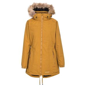 Trespass Womens Celebrity Fleece Lined Parka Colour: GOLDEN BROWN, Size: Large