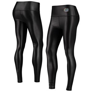 Women's ZooZatz Black Florida Gators Shine Liquid Leggings - Female - Black