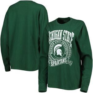 Women's Pressbox Green Michigan State Spartans Big Country Laurels Long Sleeve T-Shirt - Female - Green