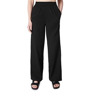 Sweaty Betty Summer Wide Leg Pants  - Black - Size: Smallfemale