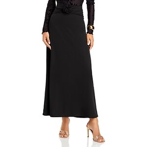 Wayf Jodi Maxi Skirt  - Black - Size: Largefemale