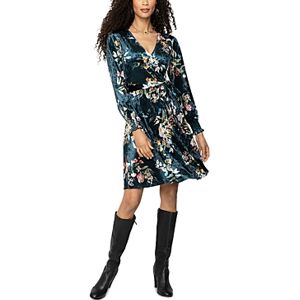 Leota Perfect Faux Wrap Blouson Sleeve Dress  - Vklf - Size: Mediumfemale