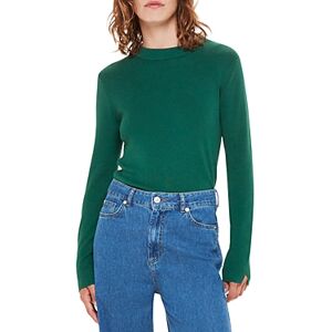 Whistles Mia Crewneck Sweater  - Dark Green - Size: Mediumfemale