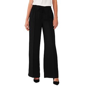 Vince Camuto Wide Leg Pull On Pants  - Rich Black - Size: 2X-Smallfemale