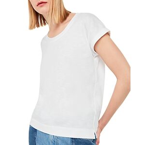 Whistles Wilma Round Neck Tee  - White - Size: Extra Smallfemale