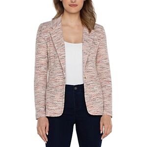 Liverpool Los Angeles Boucle Fitted Blazer  - Lava Flow Boucle - Size: Extra Smallfemale