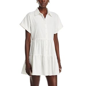 Aqua Mini Shirt Dress - 100% Exclusive  - White - Size: Extra Largefemale