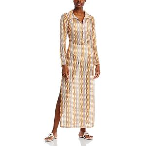 Fore Crocheted Maxi Dress  - Rainbow - Size: Mediumfemale