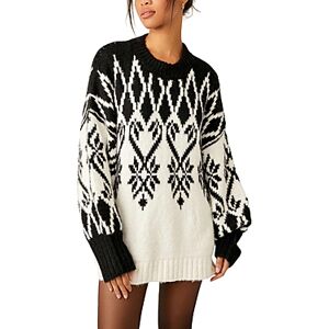 Free People Fireside Tunic  - Ivory - Size: Largefemale