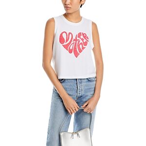 Mother The Strong and Silent Sleeveless Tee  - Heart Mother - Size: Largefemale