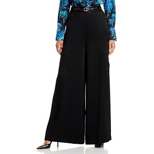 Kobi Halperin Parker Wide Leg Cargo Pants  - Black - Size: 2female