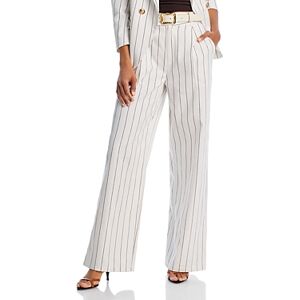 Aqua Wide Leg Pants - 100% Exclusive  - White/Black - Size: 2X-Largefemale