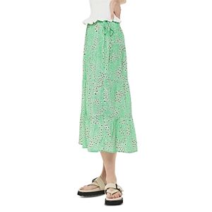 Whistles Daisy Meadow Tie Side Skirt  - Green/Multi - Size: 10 UK/6 USfemale