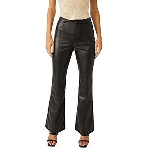 Free People Uptown High Rise Pant  - Black - Size: 6female