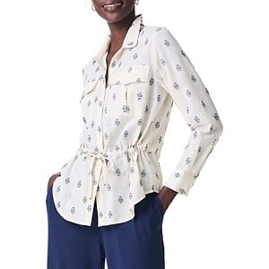 Niczoe Nic+Zoe Constellation Shirt  - Cream Multi - Size: Mediumfemale