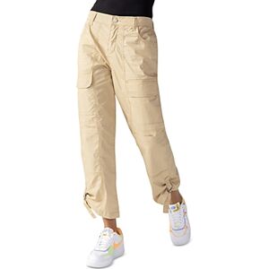 Sanctuary Cotton Blend Cali Cargo Pants  - True Khaki - Size: 34female