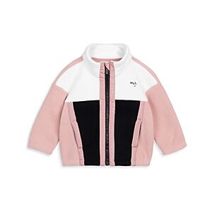 Miles the Label Girls' Color Blocked Polar Fleece Jacket - Little Kid  - Pink - Size: 3