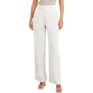 French Connection Harry Suiting Trousers  - Classic Cream - Size: 4female