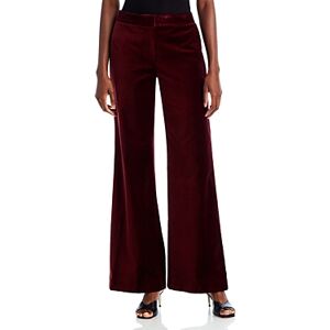 Kobi Halperin Nile Velvet Wide Leg Pants - 100% Exclusive  - Wine - Size: 4female