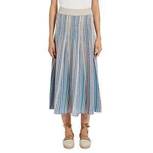 Marella Lodola2 Flared Pencil Skirt  - Turquoise - Size: Largefemale