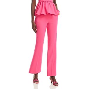 French Connection Whisper Flare Pants  - Raspberry - Size: 8female