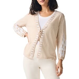 Niczoe Nic+Zoe Beach Dune Cardigan Sweater  - Neutral Multi - Size: Smallfemale