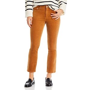 Vineyard Vines Mid Rise Kick Flare Corduroy Pants  - Ginger - Size: 24female