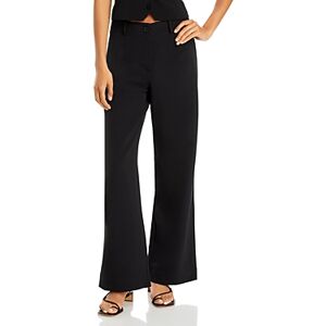 Aqua Woven Wide Leg Pants - 100% Exclusive  - Black - Size: Extra Smallfemale