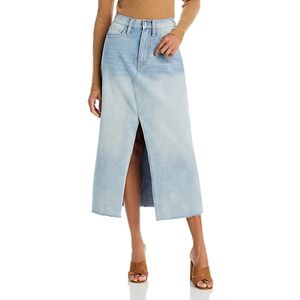 Aqua Denim Midi Skirt - 100% Exclusive  - Light Wash - Size: Mediumfemale