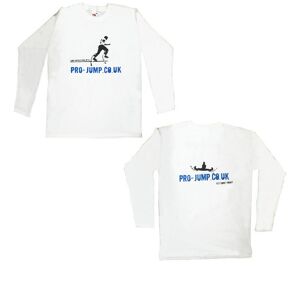 Official Pro-Jump Long Sleeved Top - White - S, White  - White