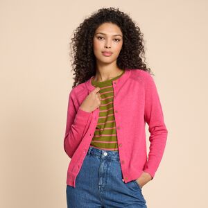 White Stuff Organic Lulu Cardi - Pink