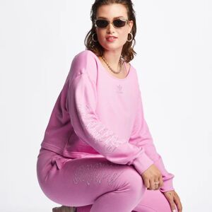 Adidas Slouchy Crew Sweatshirt - Step Into You - Women Sweatshirts  - Pink - Size: Large