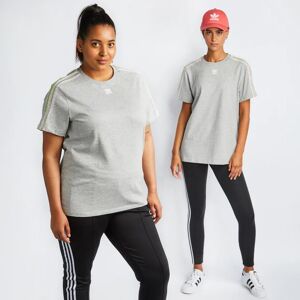 Adidas Originals Rave Shortsleeve Tee - Women T-shirts  - Grey - Size: Extra Small